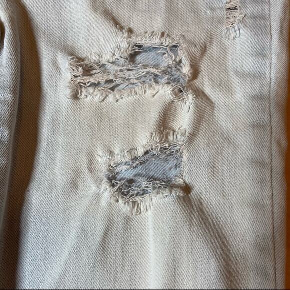 Pacsun Ankle Jegging Distressed Knee 4 Pocket Light Wash Denim Blue 25” - Picture 2 of 4